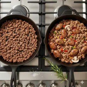 keto cooking ground meats